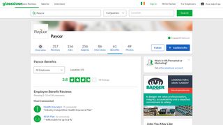 
                            12. Paycor Employee Benefits and Perks | Glassdoor.ie