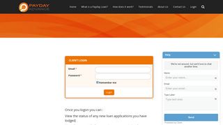 
                            11. Payday Advance - Account Login | Advanced Cash Solutions