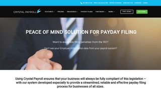 
                            7. PayDay Filing | Crystal Payroll