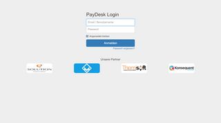 
                            1. PayDesk Login - Pay Due Inkasso GmbH