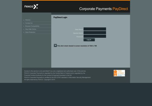 
                            4. PayDirect Login