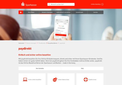 
                            3. paydirekt – das sichere Online-Bezahlverfahren made in ... - Sparkasse