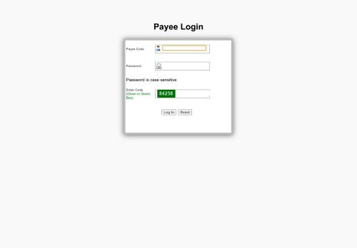 
                            2. Payee Login