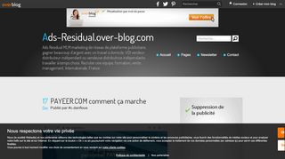 
                            4. PAYEER.COM comment ça marche - Ads-Residual.over-blog.com
