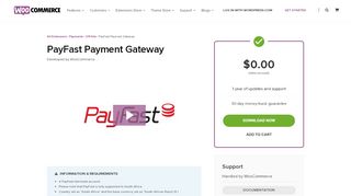 
                            6. PayFast Payment Gateway for WooCommerce