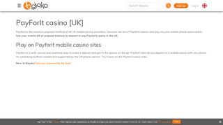 
                            11. Payforit Casino UK - Online Casinos that Accept Payforit | Bojoko