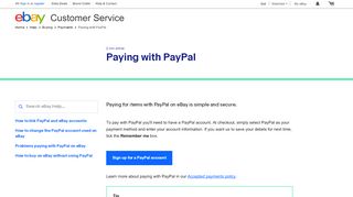 
                            8. Paying with PayPal | eBay