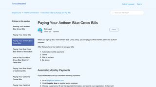 
                            9. Paying Your Anthem Blue Cross Bills – SimplyInsured