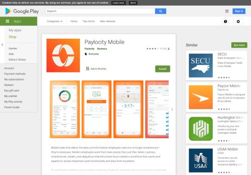 
                            3. Paylocity Mobile - Apps on Google Play