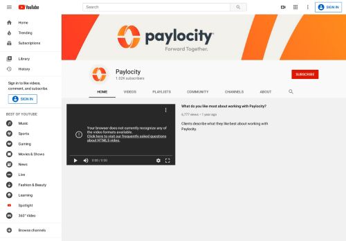 
                            11. Paylocity - YouTube