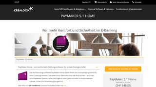 
                            8. PayMaker 5.0 Home - CREALOGIX SHOP