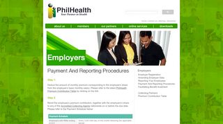 
                            8. Payment and Reporting Procedures: Employer | PhilHealth