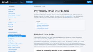 
                            12. Payment Method Distribution - Spreedly Documentation