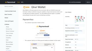 
                            11. Payment Method - Qiwi Wallet - Paymentwall