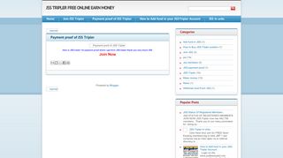 
                            3. Payment proof of JSS Tripler | JSS Tripler Free Online Earn money