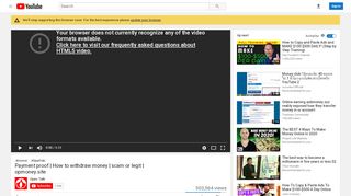 
                            7. Payment proof || Site Review in English - YouTube