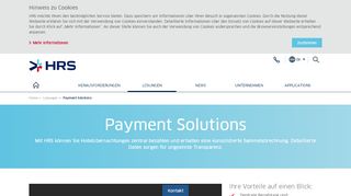 
                            7. Payment Solutions von HRS: zentral, papierlos, einfach! | HRS ...