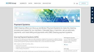 
                            11. Payment Systems - CME Group