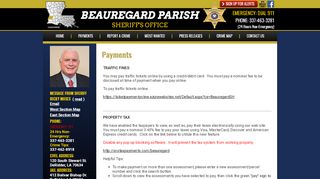 
                            10. Payments - Beauregard Parish Sheriff's Office