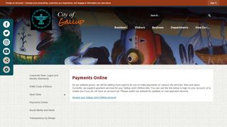 
                            11. Payments Online | Gallup, NM - Official Website - City of Gallup
