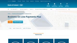 
                            6. Payments Plus - Bank of Ireland Business Banking