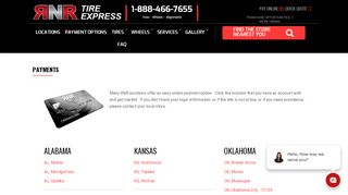 
                            13. Payments - RNR Tire Express