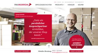 
                            1. Paymorrow: Rechnungskauf Modul für Online Shops