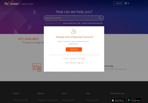 
                            10. Payoneer Escrow - General Information - Service