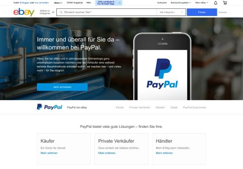 
                            6. PayPal bei eBay