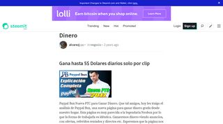 
                            10. Paypal Bux Nueva PTC para Ganar Dinero — Steemit