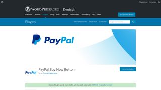 
                            5. PayPal Buy Now Button | WordPress.org