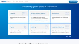 
                            3. PayPal Developer Documentation - PayPal Developer