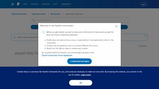 
                            12. paypal ebay login error - PayPal Community