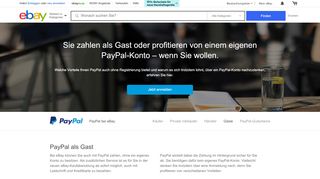 
                            3. PayPal-Gastzahlung bei eBay