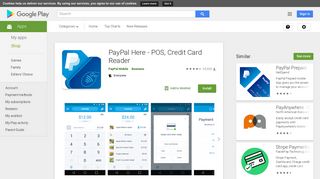 
                            5. PayPal Here - POS, Credit Card Reader - Apps on Google Play