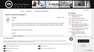 
                            4. PayPal Identität bestätigen?! | Netzwerk & Internet | Forum ...