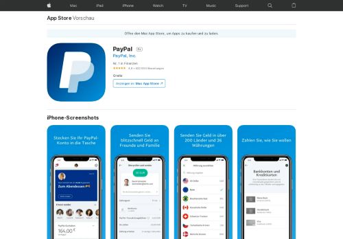 
                            11. PayPal im App Store - iTunes - Apple