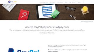 
                            6. PayPal in tpay.com - tpay.com