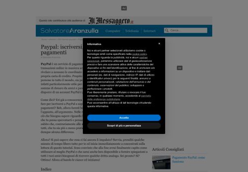 
                            3. Paypal: iscriversi, effettuare e ricevere pagamenti | Salvatore Aranzulla