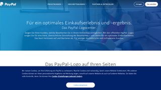 
                            2. PayPal-Logocenter – Offizielle Logos, Banner, Buttons | PayPal DE