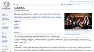 
                            12. PayPal Mafia - Wikipedia