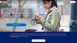
                            10. PayPal One Touch™ | PayPal ES