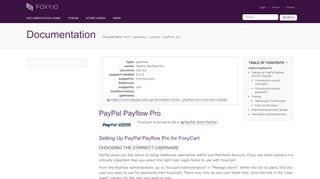 
                            10. PayPal Payflow Pro - Foxy Wiki