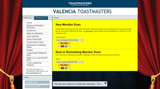 
                            9. Paypal - Valencia Toastmasters