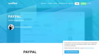 
                            12. PayPal | wallee.com