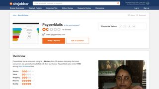 
                            13. PayperMails Reviews - 18 Reviews of Paypermails.com | Sitejabber