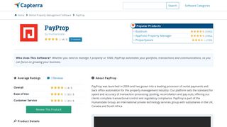 
                            6. PayProp Reviews and Pricing - 2019 - Capterra