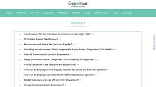 
                            3. Payroll - Emportant