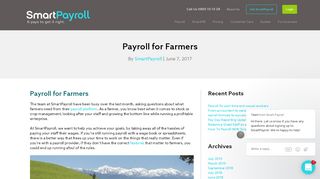 
                            8. Payroll for Farmers - Smart Payroll