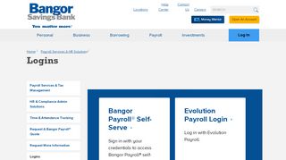 
                            8. Payroll Logins | Bangor Savings Bank